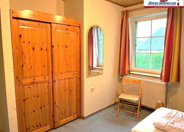 Teilansicht Schlafzimmer