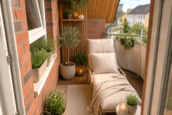 Balkon KI generiert