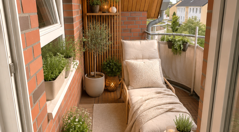 Balkon KI generiert