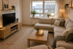 Wohnzimmer mit KI generiert