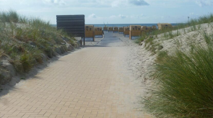 Strandzugang vor der Tür!