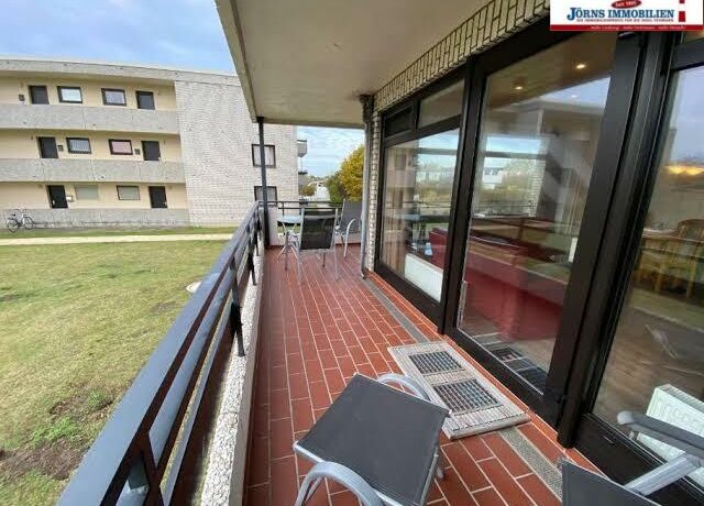 Balkon über Eck!