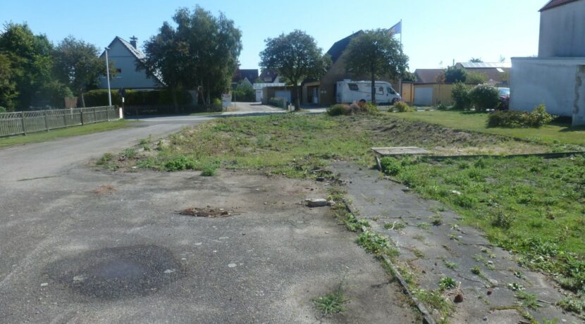 mit Blick zur Straße
